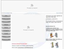 Tablet Screenshot of fuselco.cl